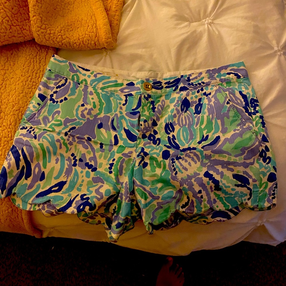 Ruffled Lilly pulitzer shorts